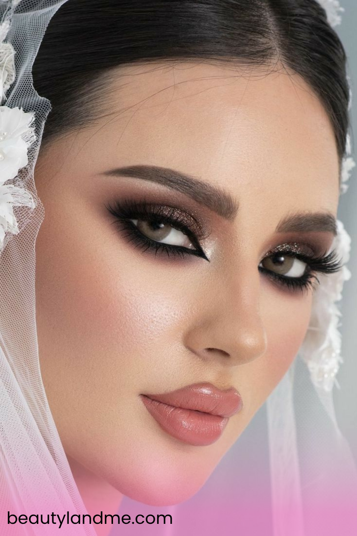 عروس میکاپ اروپایی